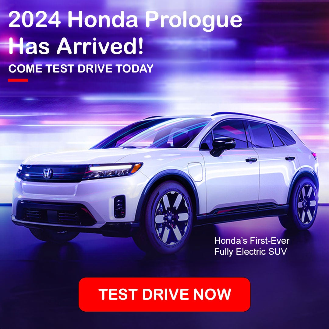 Test Drive The New Electric 2024 Honda Prologue Today!